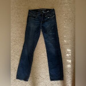 AE midwaist straight jeans